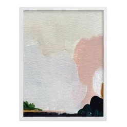 Lay Down, Look Up Framed Wall Art by Minted for West Elm