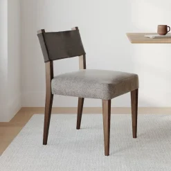 Leather-Backed Dining Chair (Set of 2)