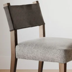 Leather-Backed Dining Chair (Set of 2)