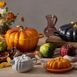 Le Creuset Enameled Cast Iron Signature Pumpkin Cocotte
