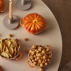 Le Creuset Mini Stoneware Pumpkin Cocotte