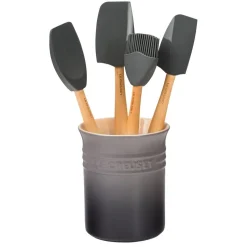 Le Creuset 5 Piece Utensil Set w/ Crock