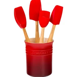 Le Creuset 5 Piece Utensil Set w/ Crock