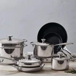 Le Creuset Stainless Steel Cookware (Set of 12)
