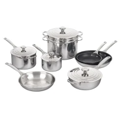 Le Creuset Stainless Steel Cookware (Set of 12)