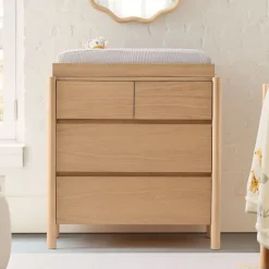 Leo Narrow Dresser with Removable Topper (36")