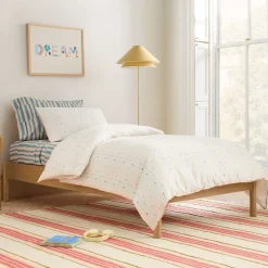 Leo Simple Twin Bed & Trundle