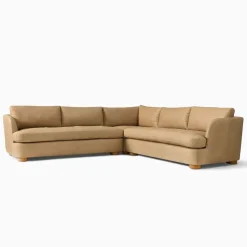 Leroy Leather 3-Piece L-Shaped Sectional (110.5")