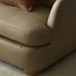 Leroy Leather Sofa (76"–96")