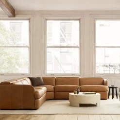 Leroy Motion Reclining Leather 5-Piece L-Shaped Sectional (113")