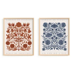 "Les Plantes" Framed Art by Minted for West Elm