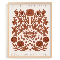 "Les Plantes" Framed Art by Minted for West Elm