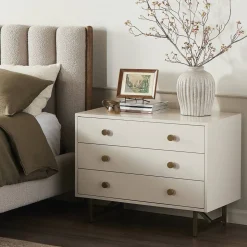 Lilia Rectangle Nightstand (33")