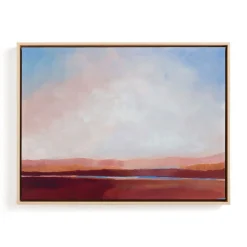 Limited Edition "Canyon Blue" Framed Wall Art by Minted For West Elm
