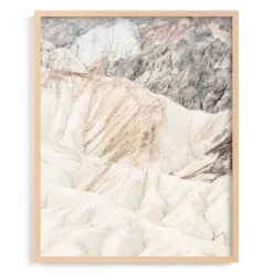 Limited Edition "White Canyon 3" Framed Wall Art by Minted for West Elm