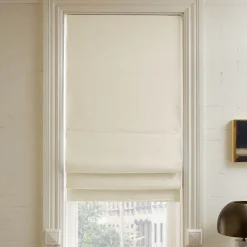 Linen Cordless Roman Blackout Shade