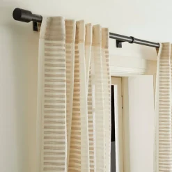 Linen Cotton Ladder Sheer Curtain