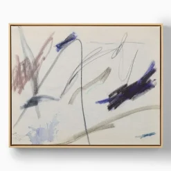 Lines Natural Wall Art by Minted for West Elm
