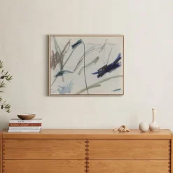 Lines Natural Wall Art by Minted for West Elm