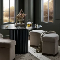 Lintang Crescent Dining Bench (70")