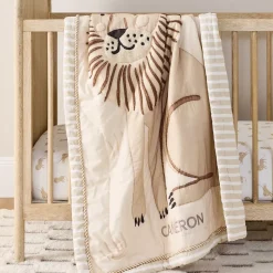 Lion Baby Quilt