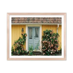 Little Yellow House Framed Print by Morgan Ashley