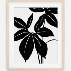 Living Pattern Framed Print - Xanthosoma Wendla