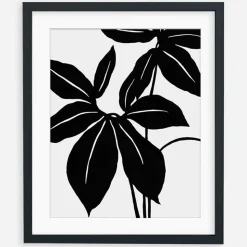 Living Pattern Framed Print - Xanthosoma Wendla