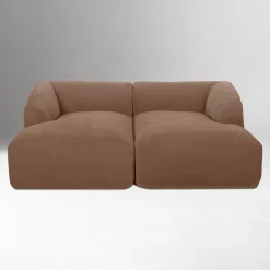 Lorenne Double Chaise Washable Slipcover Modular Sectional (88")