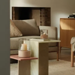 Lotta Glass & Wood Vase