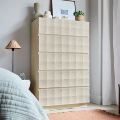 Luisa Carved 5-Drawer Dresser (38")