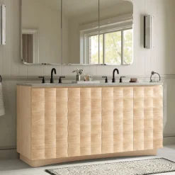 Luisa Double Bathroom Vanity (64")