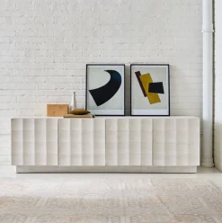 Luisa Media Carved Console (60"–80")