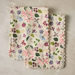 Lulie Wallace Floral Tea Towels (Set of 2)