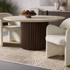 Luma Bay Marble Dining Table (59")