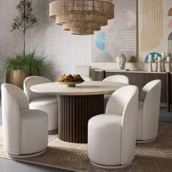 Luma Bay Marble Dining Table (59")