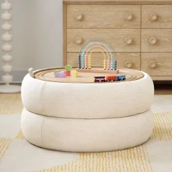 Lumi Upholstered Storage Ottoman