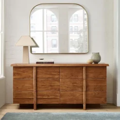 Mackenzie Solid Wood 6-Drawer Dresser (63")