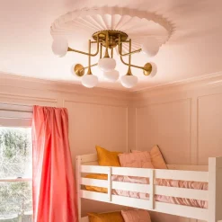 Macombs 8-Light Semi-Flush Mount (36.5")