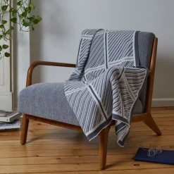 Made*Here New York Classic Crossings Cotton Throw