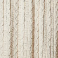 Made*Here New York Cotton Braided Chunky Cable Throw