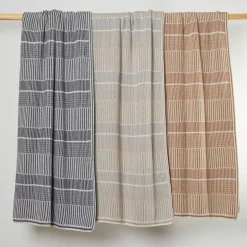 Made*Here New York Lofty Stripe Blanket