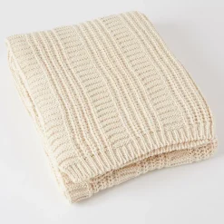 Made*Here New York Modern Vertical Stripes Throw