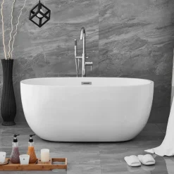 Madeline Freestanding Soaking Bathtub - 54"