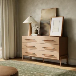 Magnolia 6-Drawer Dresser (62.5")