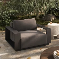 Mairead Outdoor Metal Chair
