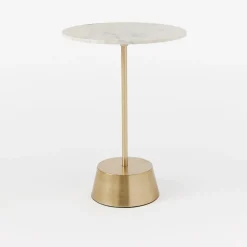 Maisie Marble Side Table (16")