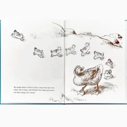 Make Way for Ducklings Leather-Bound Heirloom Book