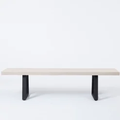 Malfa Outdoor Dining Bench (72.75")