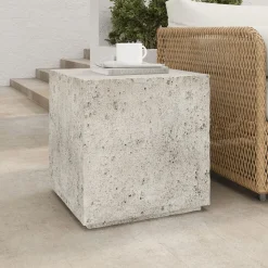 Malfa Outdoor Square Side Table (17.75")